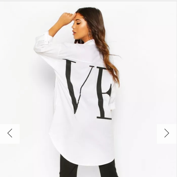 Venti6 Loose Fit Hooded Statement Top - Picture 9 of 9